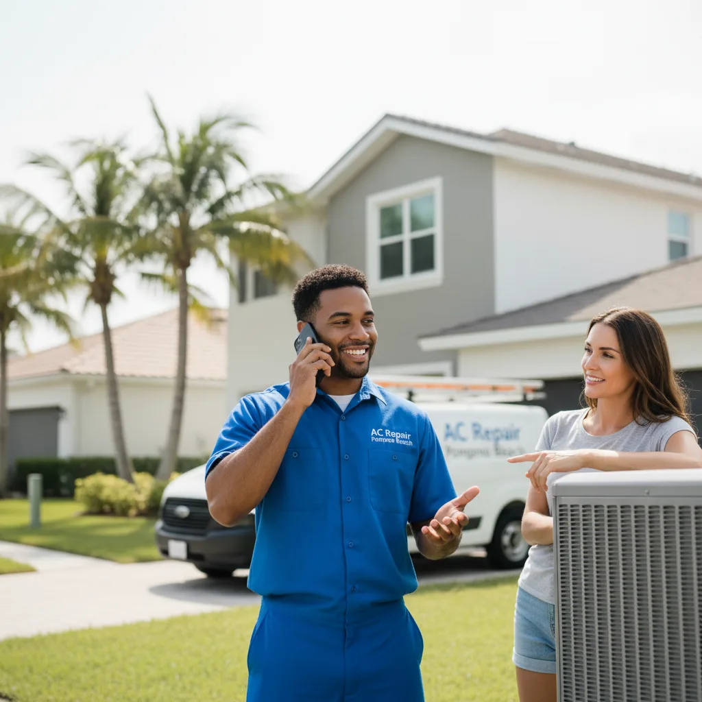 AC Repair Pompano Beach customer support in White City